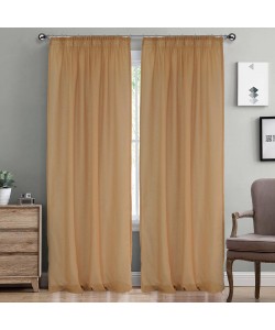 LINO ΚΟΥΡΤΙΝΑ LINE ΜΕ ΤΡΕΣΑ 502 TERRACOTTA 145X295