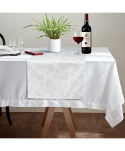 LINO ΤΡΑΒΕΡΣΑ BABY BAMBOO 601 BLUE 45X145 LINO ΤΡΑΒΕΡΣΑ BABY BAMBOO 601 BLUE 45X145