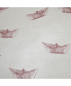 LINO ΜΑΞΙΛΑΡΟΘΗΚΗ PAPER BOAT 301 PINK 45X45