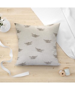 LINO ΜΑΞΙΛΑΡΟΘΗΚΗ PAPER BOAT 801 GREY 45X45