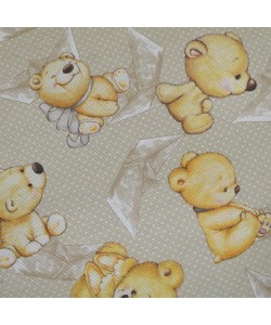 LINO ΜΑΞΙΛΑΡΟΘΗΚΗ SAILOR BEAR 101 BEIGE 45X45