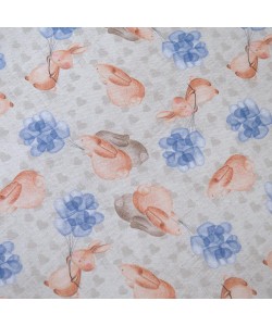 LINO ΠΑΝΤΑ LITTLE BUNNY-L C-801 GREY 65+65+65X40