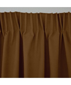 LINO ΚΟΥΡΤΙΝΑ RENAS ΜΕ ΤΡΕΣΑ 216 TABAC 140X280 LINO ΚΟΥΡΤΙΝΑ RENAS ΜΕ ΤΡΕΣΑ 216 TABAC 140X280