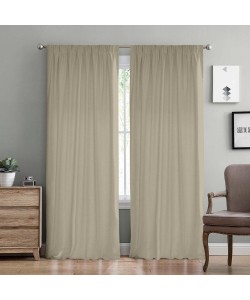 LINO ΚΟΥΡΤΙΝΑ SAMOS ΜΕ ΤΡΕΣΑ C91045 MOCCA 150Χ275