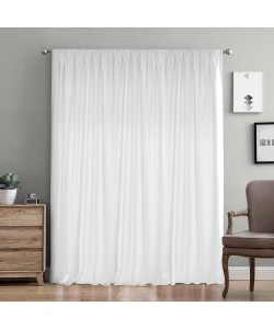 LINO ΚΟΥΡΤΙΝΑ SAMOS ΜΕ ΤΡΕΣΑ C90901 WHITE 300Χ275