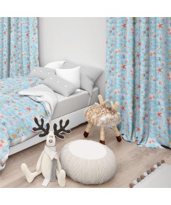 LINO ΚΟΥΡΤΙΝΑ PERTUSA 101 ΜΕ ΤΡΕΣΑ CIEL 135x270 LINO ΚΟΥΡΤΙΝΑ PERTUSA 101 ΜΕ ΤΡΕΣΑ CIEL 135x270