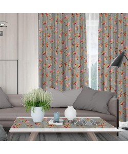 LINO ΚΟΥΡΤΙΝΑ CARLA 801 ΜΕ ΤΡΕΣΑ GREY 135X270 LINO ΚΟΥΡΤΙΝΑ CARLA 801 ΜΕ ΤΡΕΣΑ GREY 135X270