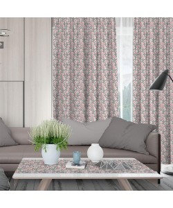 LINO ΚΟΥΡΤΙΝΑ CESIRA 801 ΜΕ ΤΡΕΣΑ GREY 135X270 LINO ΚΟΥΡΤΙΝΑ CESIRA 801 ΜΕ ΤΡΕΣΑ GREY 135X270