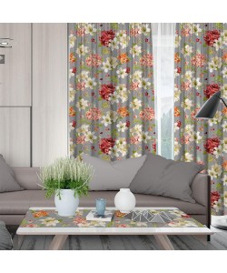 LINO ΚΟΥΡΤΙΝΑ CAMPARI 801 ΜΕ ΤΡΕΣΑ GREY 135X270 LINO ΚΟΥΡΤΙΝΑ CAMPARI 801 ΜΕ ΤΡΕΣΑ GREY 135X270