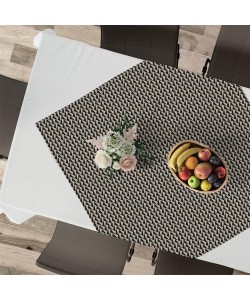 LINO ΚΑΡΕ CORTEO 850 BLACK 90X90 LINO ΚΑΡΕ CORTEO 850 BLACK 90X90