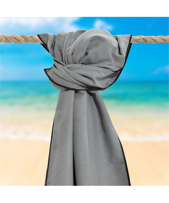 LINO ΠΕΤΣΕΤΑ ΘΑΛΑΣΣΗΣ KELEN GREY 80X160 LINO ΠΕΤΣΕΤΑ ΘΑΛΑΣΣΗΣ KELEN GREY 80X160
