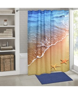 LINO ΚΟΥΡΤΙΝΑ ΜΠΑΝΙΟΥ COQUIL 180X200