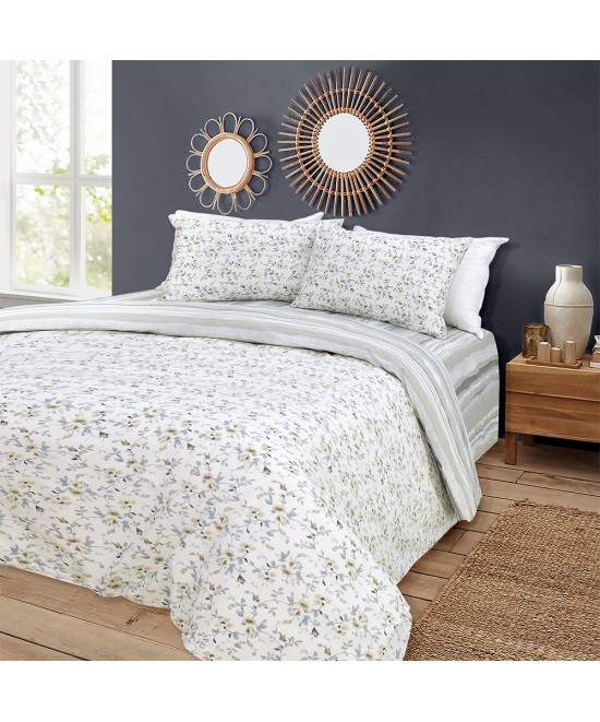 LINO ΣΕΤ ΠΑΠΛΩΜΑΤΟΘΗΚΗ AGNE GREY FLANNEL 220X240 LINO ΣΕΤ ΠΑΠΛΩΜΑΤΟΘΗΚΗ AGNE GREY FLANNEL 220X240