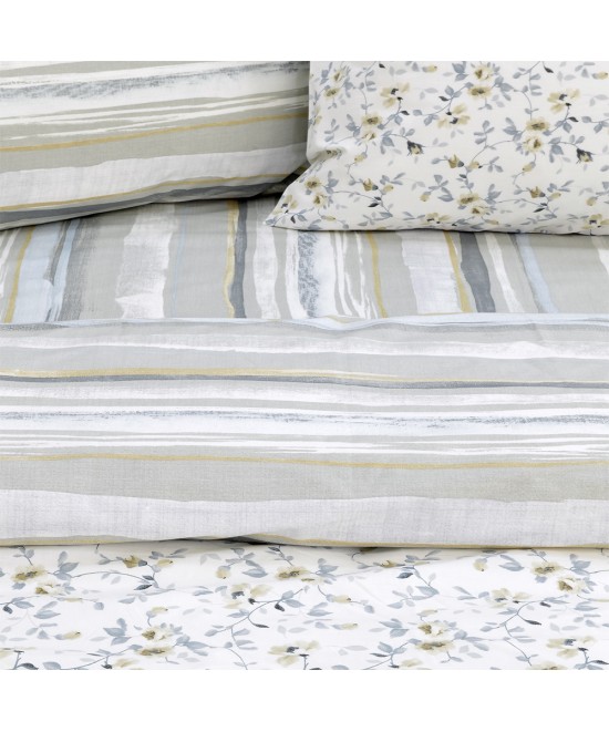 LINO ΣΕΤ ΠΑΠΛΩΜΑΤΟΘΗΚΗ AGNE GREY FLANNEL 220X240 LINO ΣΕΤ ΠΑΠΛΩΜΑΤΟΘΗΚΗ AGNE GREY FLANNEL 220X240