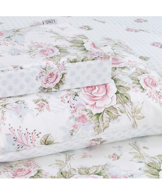 LINO ΣΕΤ ΠΑΠΛΩΜΑΤΟΘΗΚΗ ALISO WHITE FLANNEL 160Χ240 LINO ΣΕΤ ΠΑΠΛΩΜΑΤΟΘΗΚΗ ALISO WHITE FLANNEL 160Χ240