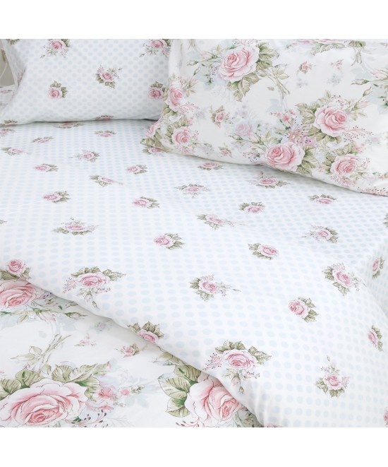 LINO ΣΕΤ ΠΑΠΛΩΜΑΤΟΘΗΚΗ ALISO WHITE 220X240 LINO ΣΕΤ ΠΑΠΛΩΜΑΤΟΘΗΚΗ ALISO WHITE 220X240
