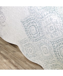 LINO ΚΟΥΒΕΡΛΙ SERY WHITE-GREY 220X240