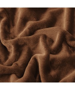 LINO ΚΟΥΒΕΡΤΑ ΒΕΛΟΥΤΕ PELLO BROWN 220X240 LINO ΚΟΥΒΕΡΤΑ ΒΕΛΟΥΤΕ PELLO BROWN 220X240
