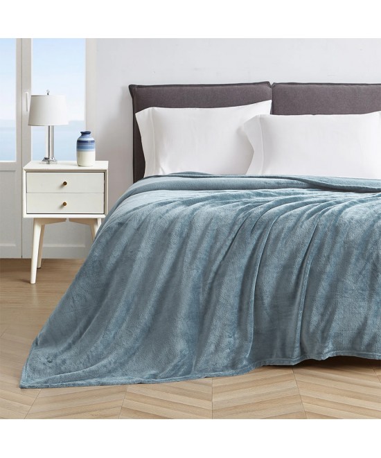 LINO ΚΟΥΒΕΡΤΑ ΒΕΛΟΥΤΕ PELLO BLUE 220X240 LINO ΚΟΥΒΕΡΤΑ ΒΕΛΟΥΤΕ PELLO BLUE 220X240