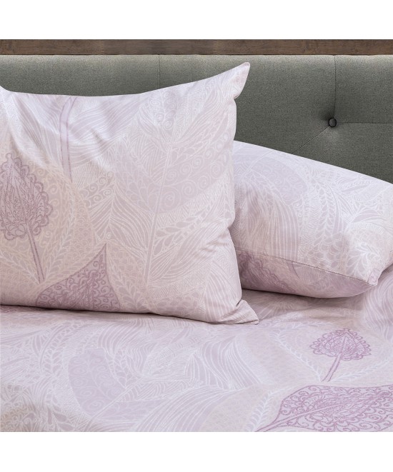 LINO ΣΕΤ ΠΑΠΛΩΜΑΤΟΘΗΚΗ JACQUARD MAUVE 220Χ240 LINO ΣΕΤ ΠΑΠΛΩΜΑΤΟΘΗΚΗ JACQUARD MAUVE 220Χ240