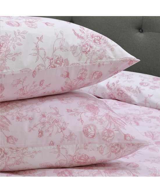 LINO ΣΕΤ ΠΑΠΛΩΜΑΤΟΘΗΚΗ VILLE PINK 220Χ240
