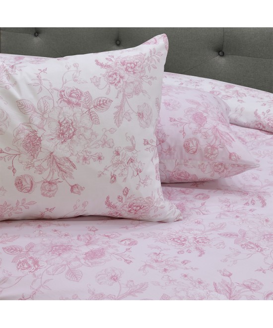 LINO ΣΕΤ ΠΑΠΛΩΜΑΤΟΘΗΚΗ VILLE PINK 220Χ240