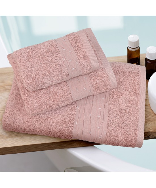 LINO ΠΕΤΣΕΤΑ DESIN OLD ROSE 70X140