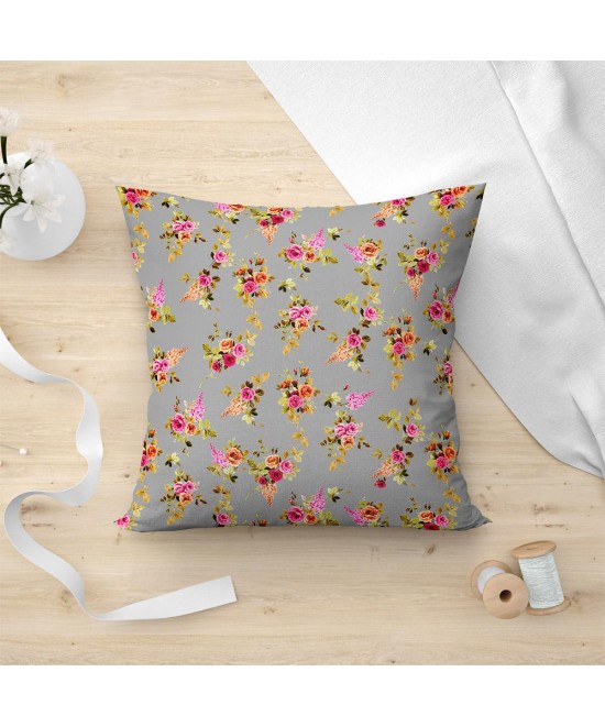 LINO ΜΑΞΙΛΑΡΟΘΗΚΗ CARLA 801 GREY 45X45 LINO ΜΑΞΙΛΑΡΟΘΗΚΗ CARLA 801 GREY 45X45
