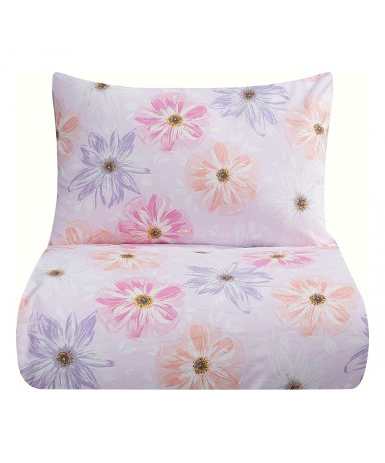 LINO ΣΕΤ ΠΑΠΛΩΜΑΤΟΘΗΚΗ BLUME LILAC 160X240