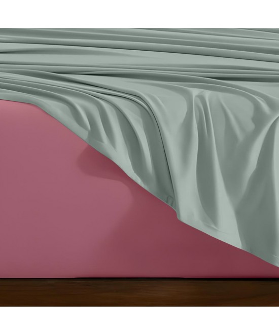 LINO ΣΕΤ ΣΕΝΤΟΝΙΑ DOBLE PINK-MINT 240X260 LINO ΣΕΤ ΣΕΝΤΟΝΙΑ DOBLE PINK-MINT 240X260