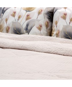 LINO ΚΟΥΒΕΡΤΟΠΑΠΛΩΜΑ DANIA ECRU 160X220 LINO ΚΟΥΒΕΡΤΟΠΑΠΛΩΜΑ DANIA ECRU 160X220