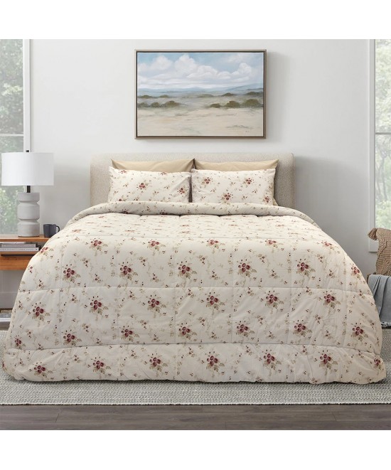 LINO ΠΑΠΛΩΜΑ ROSALIE RED 160X240 LINO ΠΑΠΛΩΜΑ ROSALIE RED 160X240