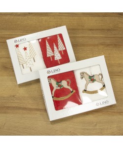 LINO ΣΕΤ ΠΕΤΣΕΤΕΣ XMAS CABALLO 2ΤΜΧ