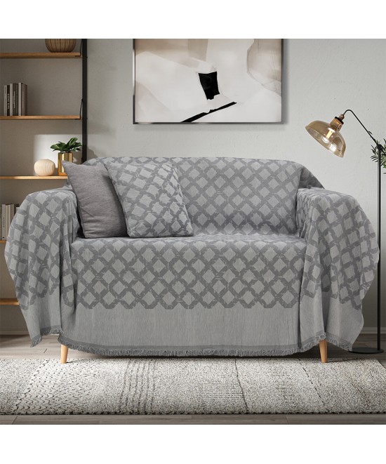 LINO ΡΙΧΤΑΡΙ MILTO GREY 180X180 LINO ΡΙΧΤΑΡΙ MILTO GREY 180X180
