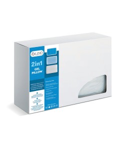 LINO ΜΑΞΙΛΑΡΙ ΥΠΝΟΥ 2IN1 GEL PILLOW 60X40+12