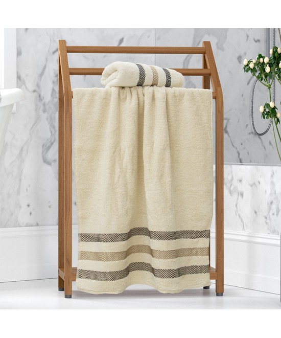 LINO ΠΕΤΣΕΤΑ BAHO ECRU 70X140