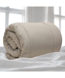 LINO ΠΑΠΛΩΜΑ COLCHA BEIGE 220X240 LINO ΠΑΠΛΩΜΑ COLCHA BEIGE 220X240