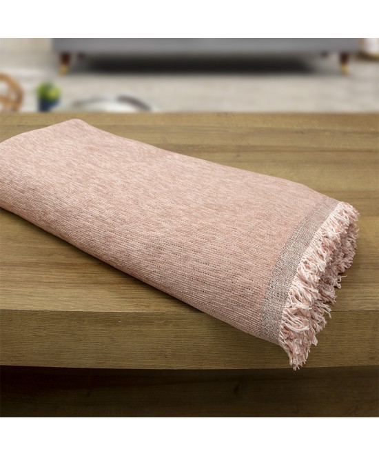 LINO ΡΙΧΤΑΡΙ VALIO DUSTY PINK 180X180 LINO ΡΙΧΤΑΡΙ VALIO DUSTY PINK 180X180