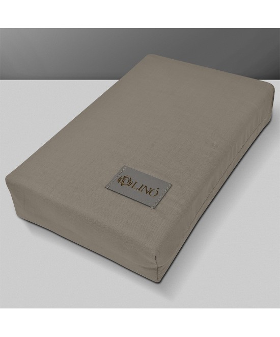 LINO ΣΕΤ ΣΕΝΤΟΝΙΑ MODERNA NEW TAUPE 160X200+32