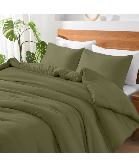 LINO ΣΕΤ ΣΕΝΤΟΝΙΑ BASICO KHAKI 240X260