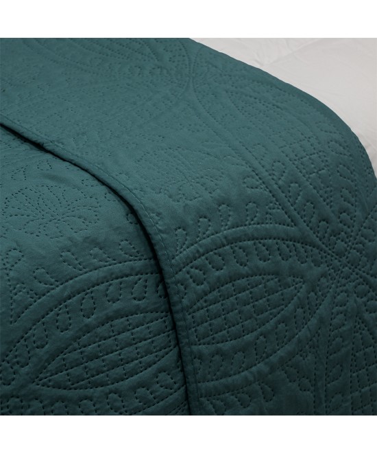 LINO ΚΟΥΒΕΡΛΙ LIGERO GREEN 220X240 LINO ΚΟΥΒΕΡΛΙ LIGERO GREEN 220X240