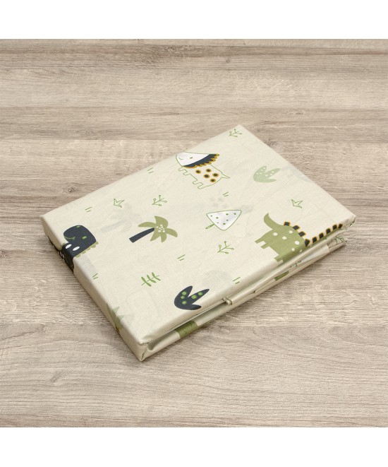 LINO BEBE ΣΕΤ ΣΕΝΤΟΝΙΑ DINO FOREST GREEN 120X180