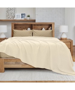 LINO Κουβέρτα Ημίδιπλη (170x240) Πικέ Cocoon Εκρού