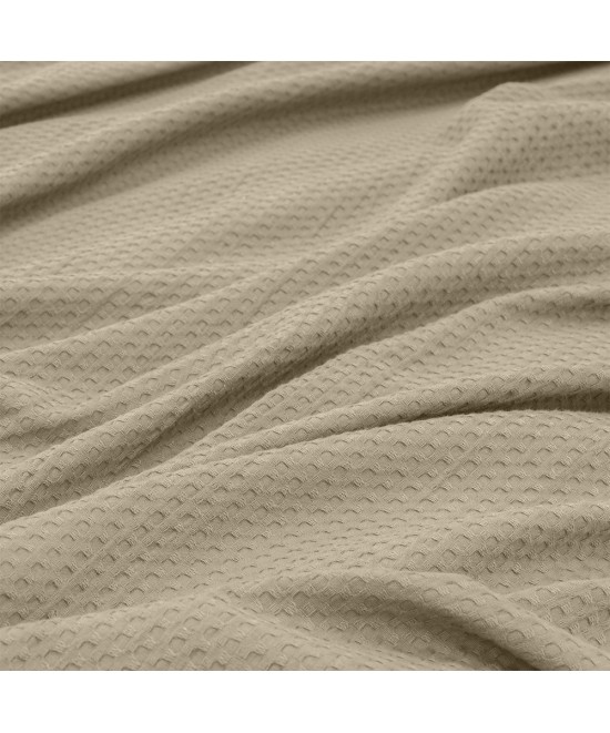 LINO Κουβέρτα King size (240x260) Πικέ Cocoon Μόκα LINO Κουβέρτα King size (240x260) Πικέ Cocoon Μόκα