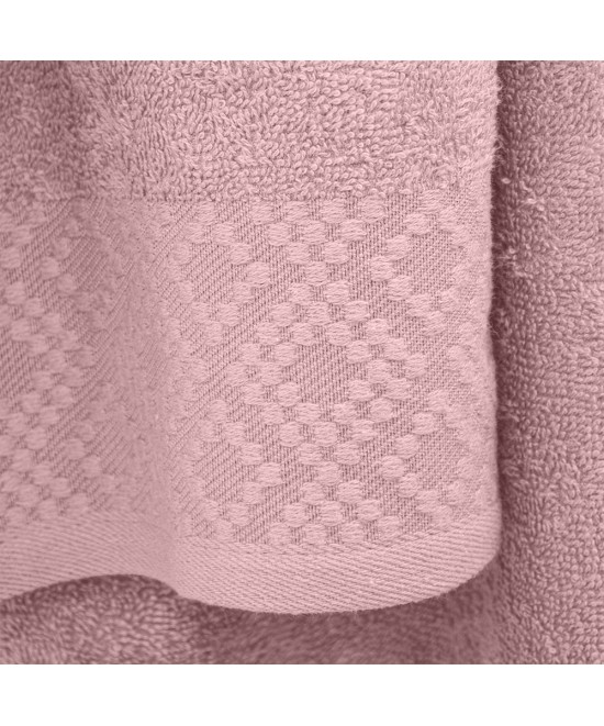 LINO Σετ πετσέτες 3τμχ (30x50,50x90,70x140) Serapha Κοραλί LINO Σετ πετσέτες 3τμχ (30x50,50x90,70x140) Serapha Κοραλί