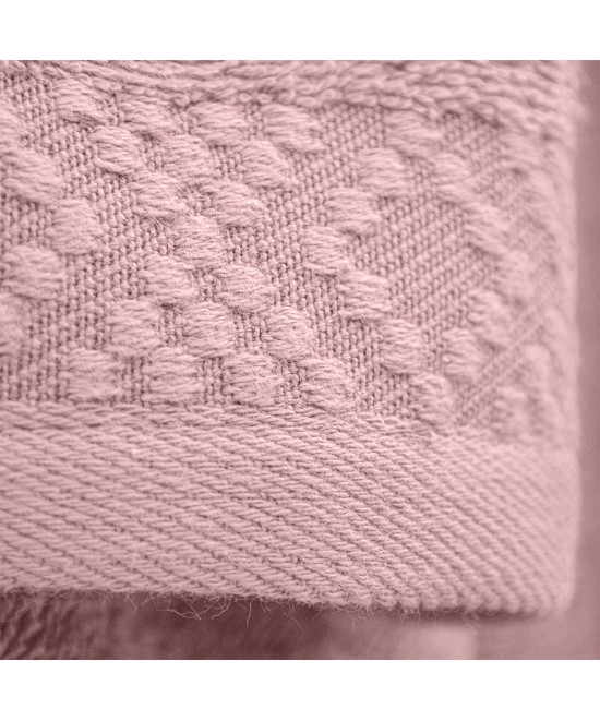 LINO Σετ πετσέτες 3τμχ (30x50,50x90,70x140) Serapha Κοραλί LINO Σετ πετσέτες 3τμχ (30x50,50x90,70x140) Serapha Κοραλί