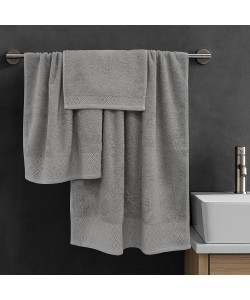 LINO Σετ πετσέτες 3τμχ (30x50,50x90,70x140) Serapha Μόκα