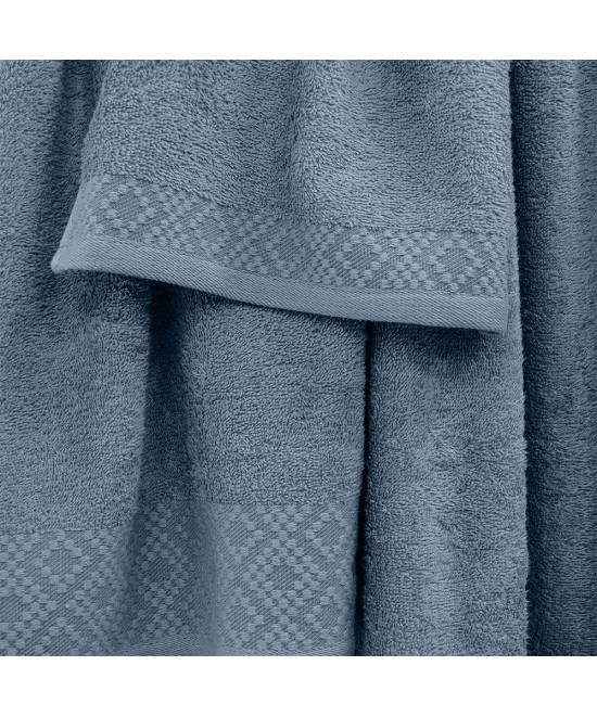 LINO Σετ πετσέτες 3τμχ (30x50,50x90,70x140) Serapha Πετρόλ