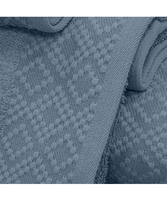 LINO Σετ πετσέτες 3τμχ (30x50,50x90,70x140) Serapha Πετρόλ