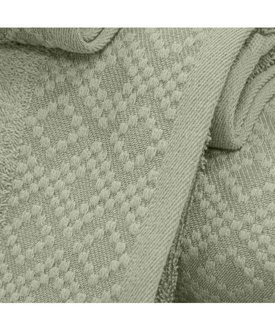 LINO Σετ πετσέτες 3τμχ (30x50,50x90,70x140) Serapha Λεμονί